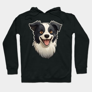 Cute Border Collie Dogs Funny Border Collie Hoodie